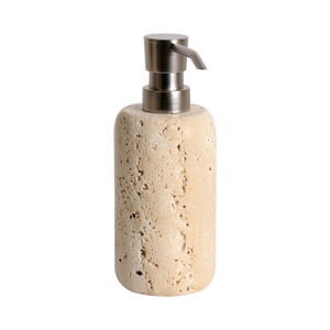 89848 TRAVERTINE Liquid soap dispenser