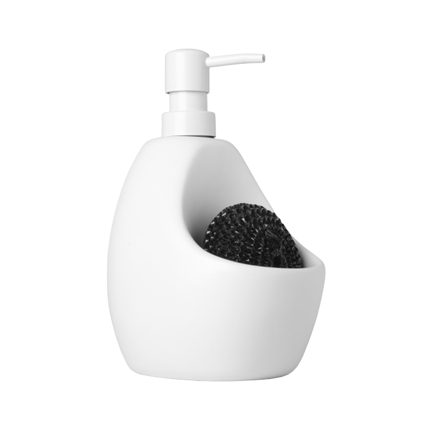 Umbra Joey Soap Pump with Scrubby (Black)