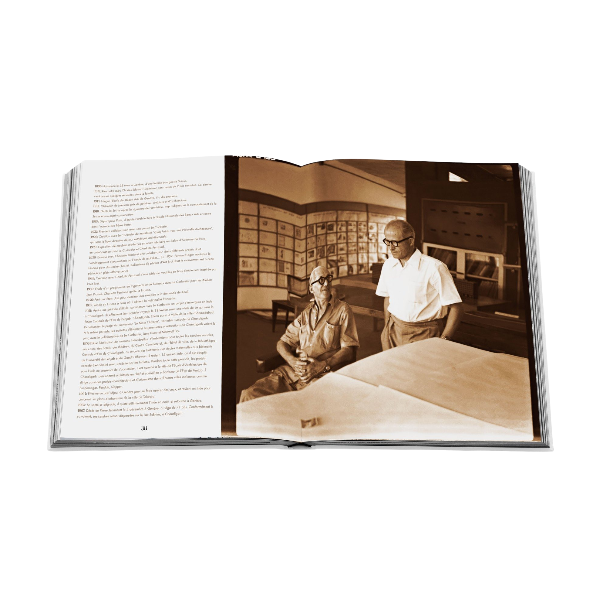 79716 ASSOULINE JEANNERET: CHANDIGARH COFFEE TABLE BOOK