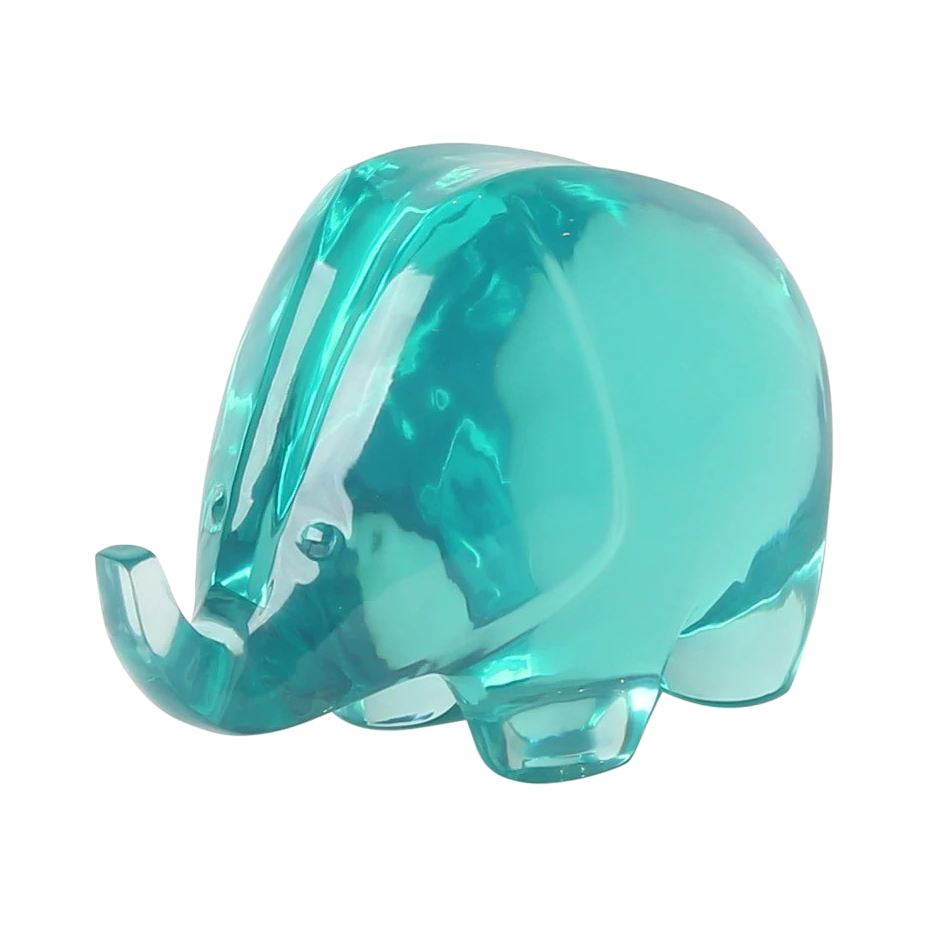 87454 Jonathan Adler LUCITE Escultura A.18,4cm
