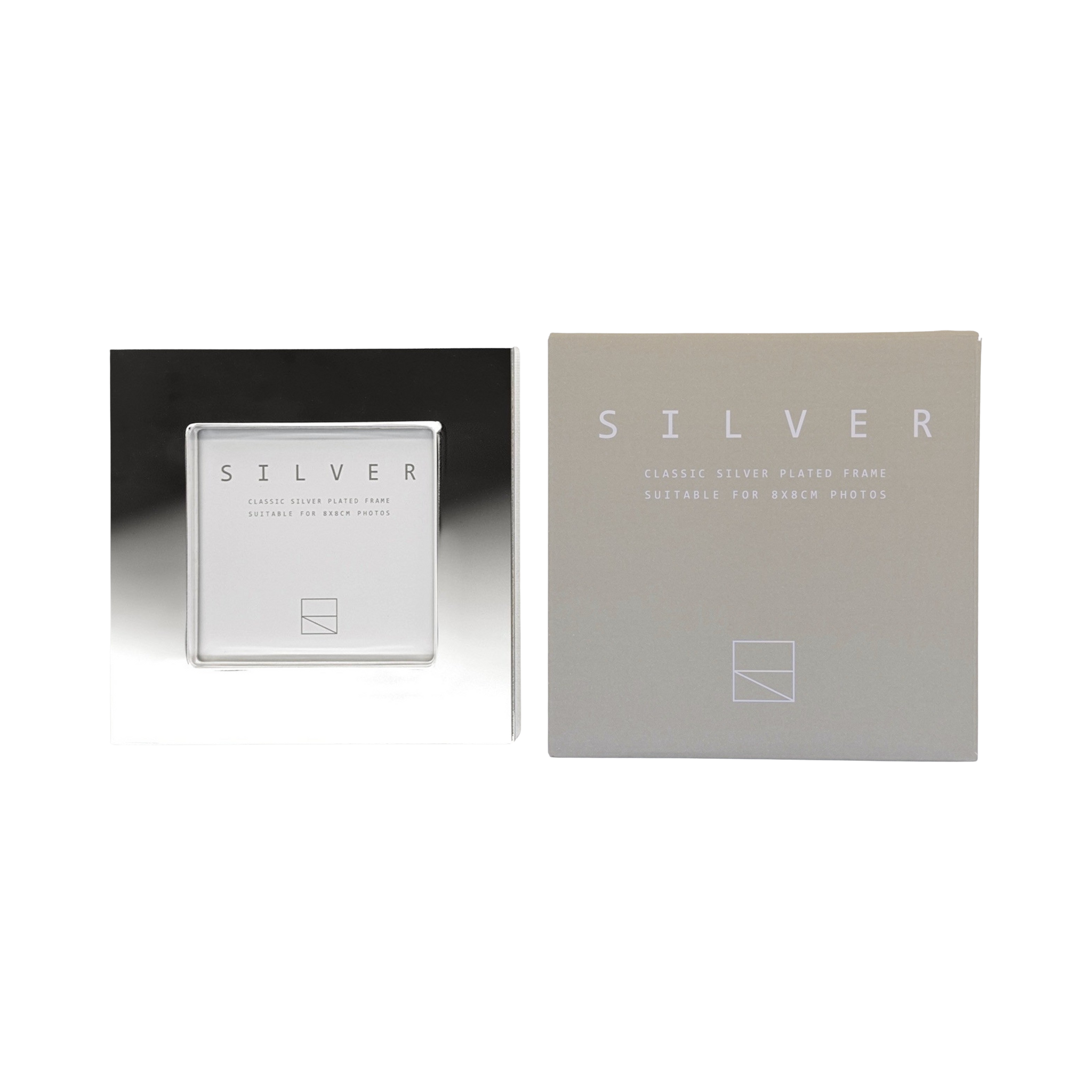 11002 SILVER MOLDURA DE MESA 8X8CM