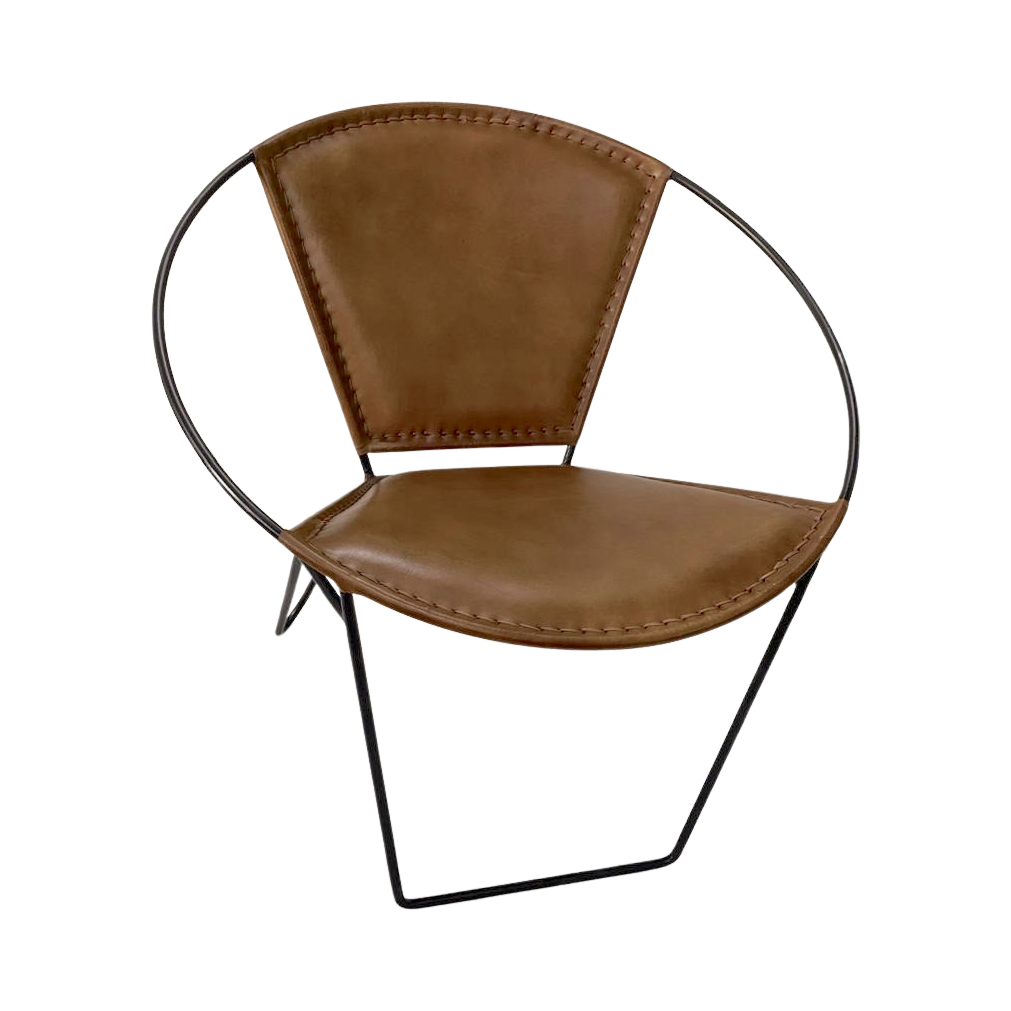 67834 WISA LEATHER ARMCHAIR