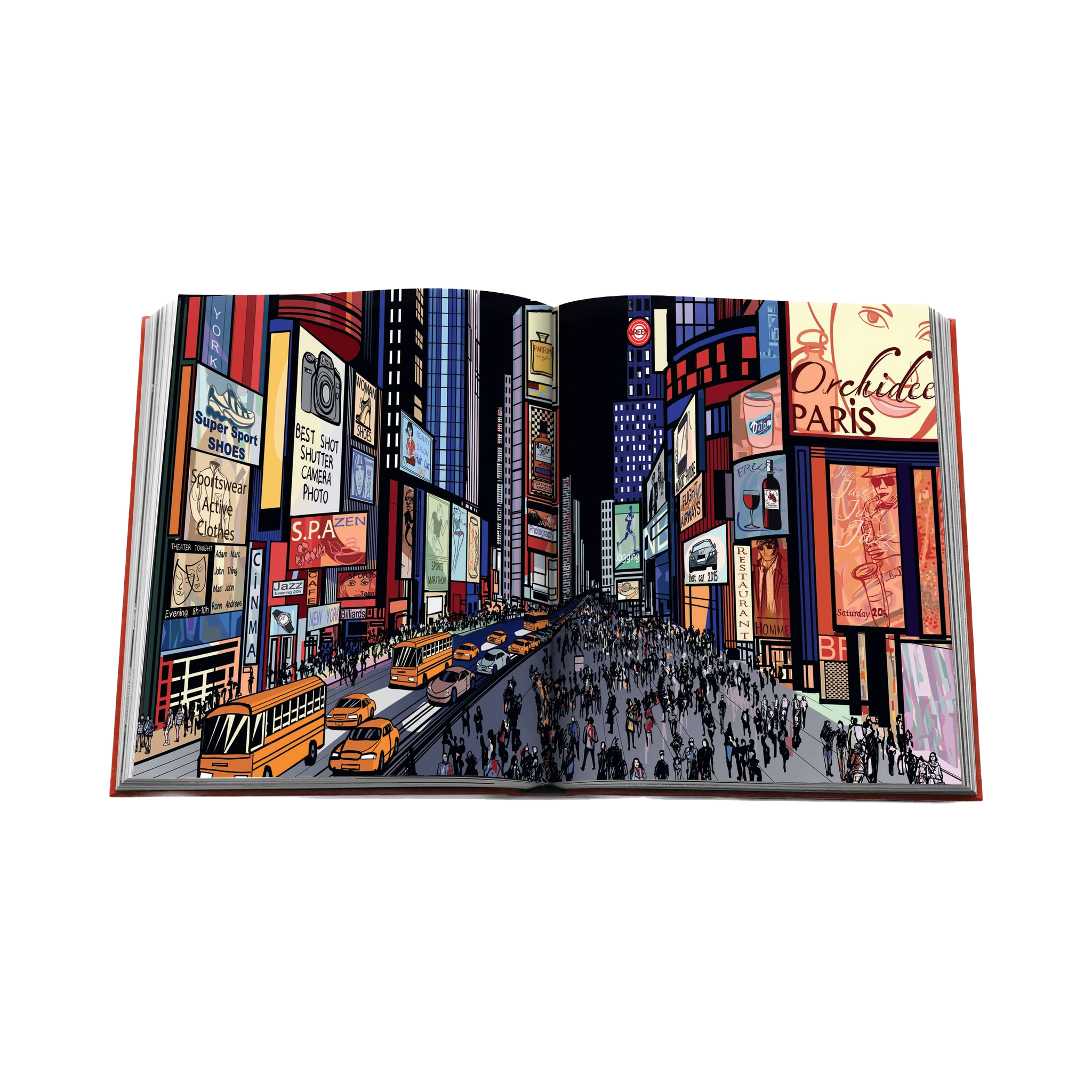 79536 Assouline New York by New York Coffee table book