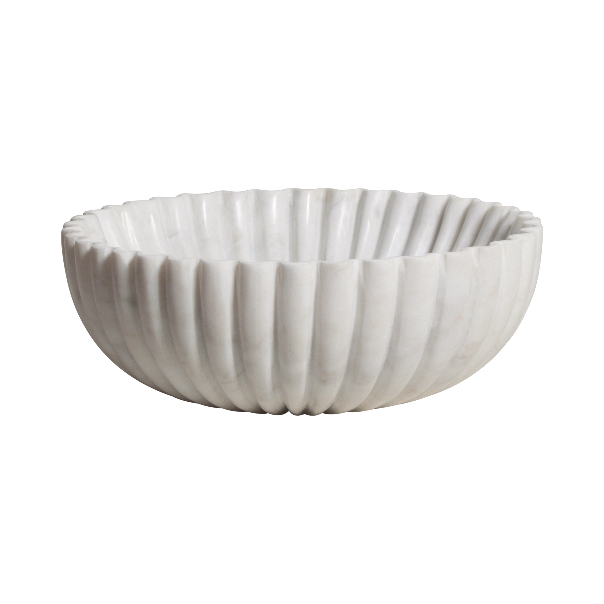 89371 SCALLOPED Decorative bowl Diam.29,2cm