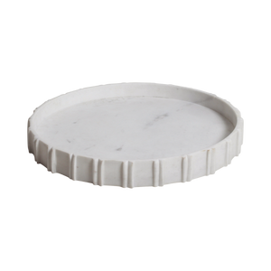 89372 SCALLOPED Decorative plate Diam.30,5cm