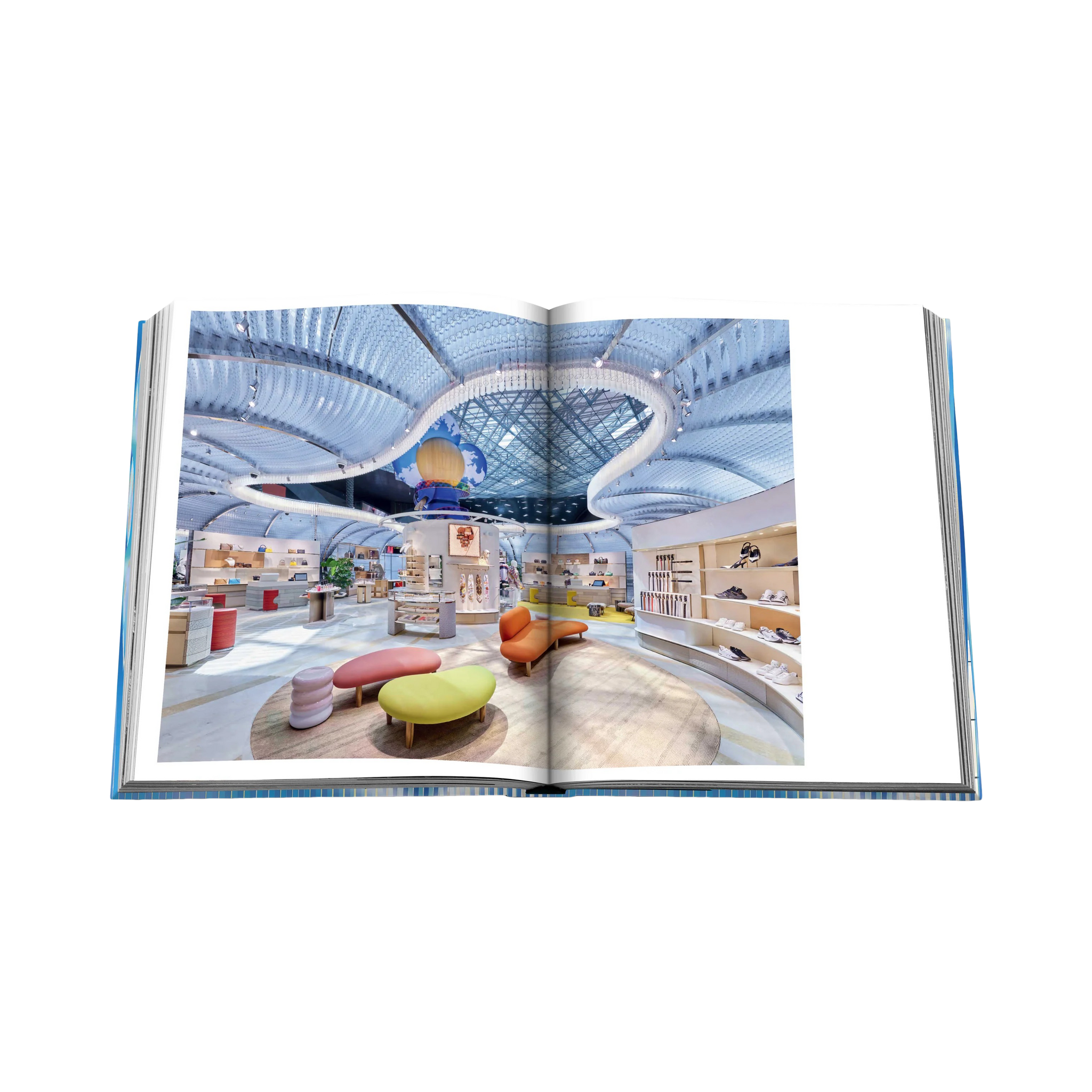 Assouline coffee table book Louis Vuitton Manifactures copertina seta -  Candida Celiento