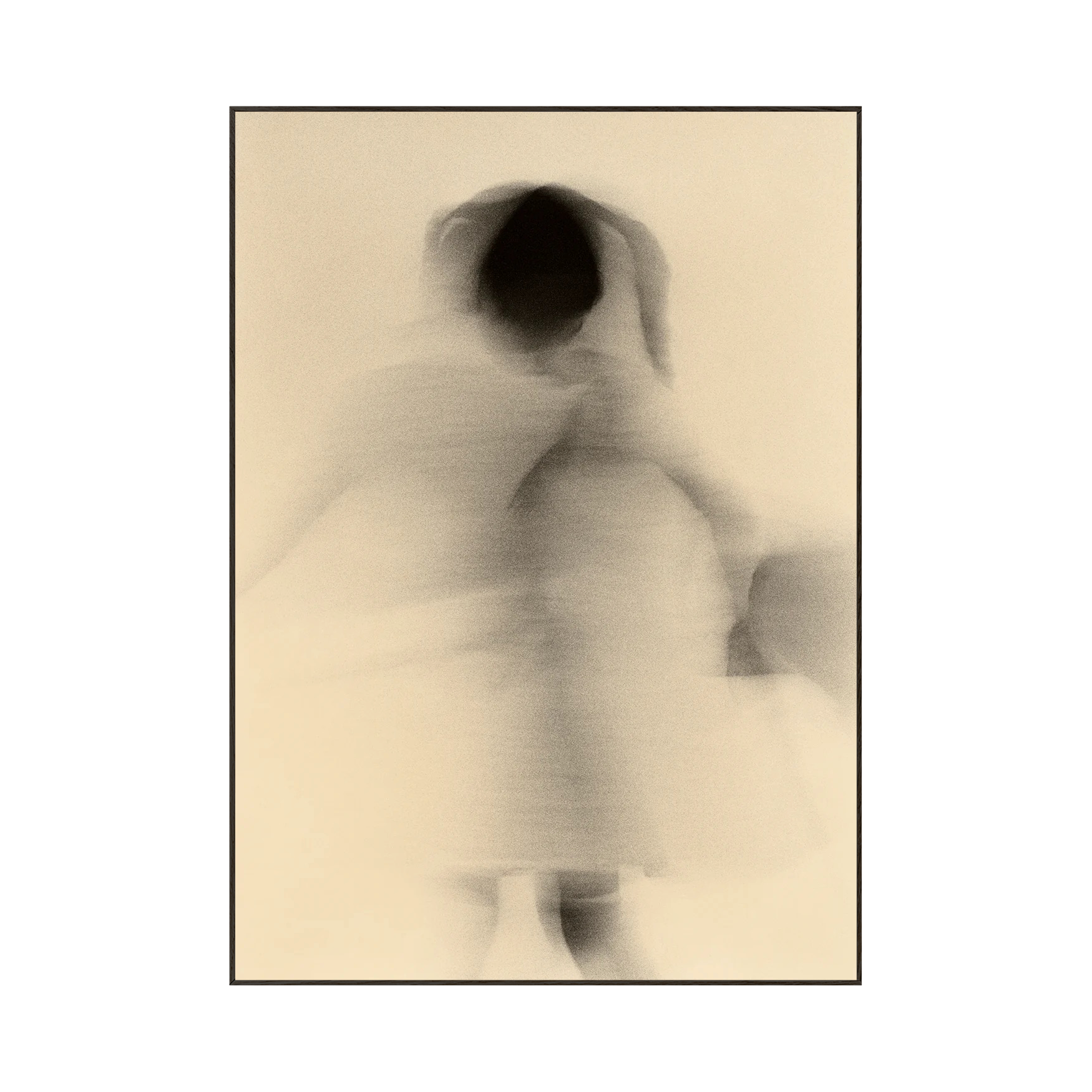89811 Paper Collective BLURRED GIRL Print 100x140cm (with frame)