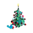 89949 STUDIO ROOF CHRISTMAS TREE PEACOCK CHRISTMAS TREE