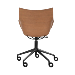 90967 Kartell Q/WOOD Cadeira de escritório