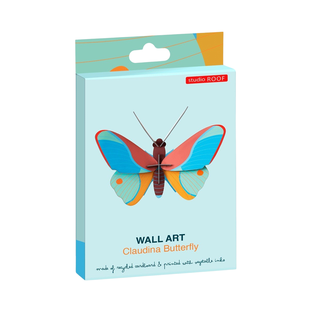 91041 STUDIO ROOF CLAUDINA BUTTERFLY WALL ART W.14,5CM