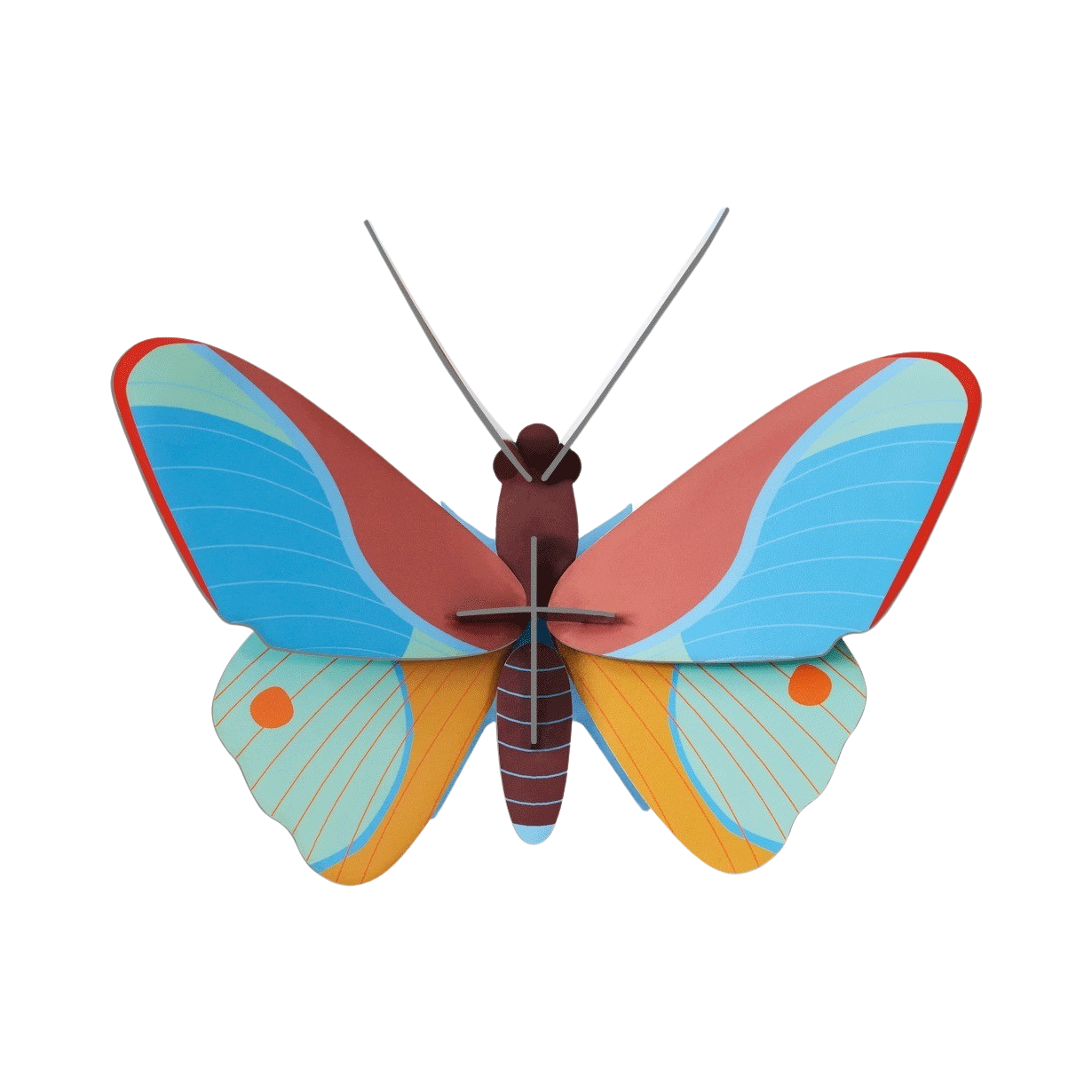 91041 STUDIO ROOF CLAUDINA BUTTERFLY WALL ART W.14,5CM