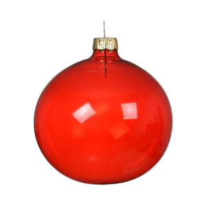 91474 TRANSLUCENT CHRISTMAS BAUBLE