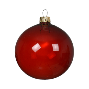 91475 TRANSLUCENT CHRISTMAS BAUBLE