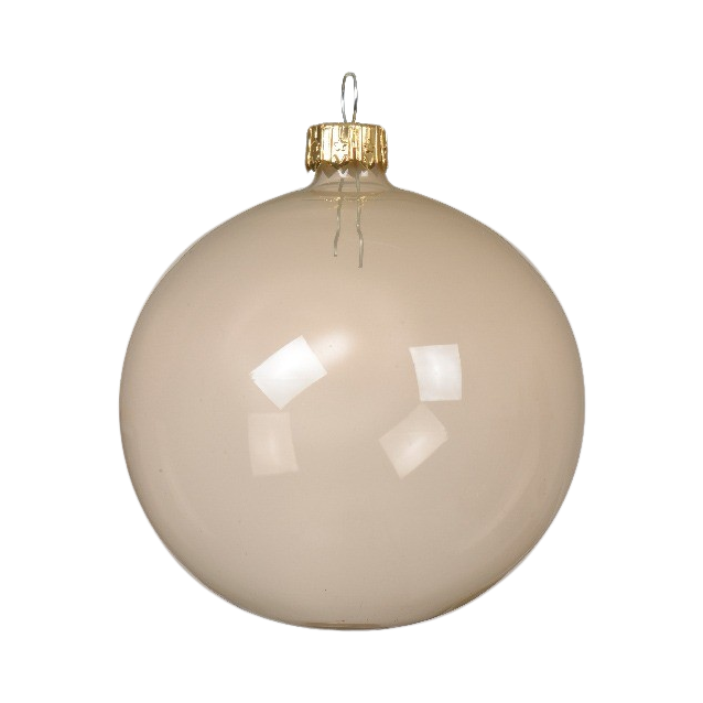 91476 TRANSLUCENT CHRISTMAS BAUBLE