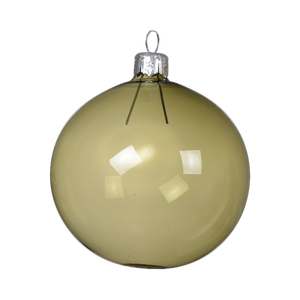 91478 TRANSLUCENT CHRISTMAS BAUBLE