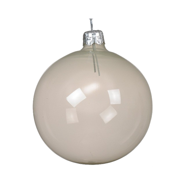 91479 TRANSLUCENT CHRISTMAS BAUBLE