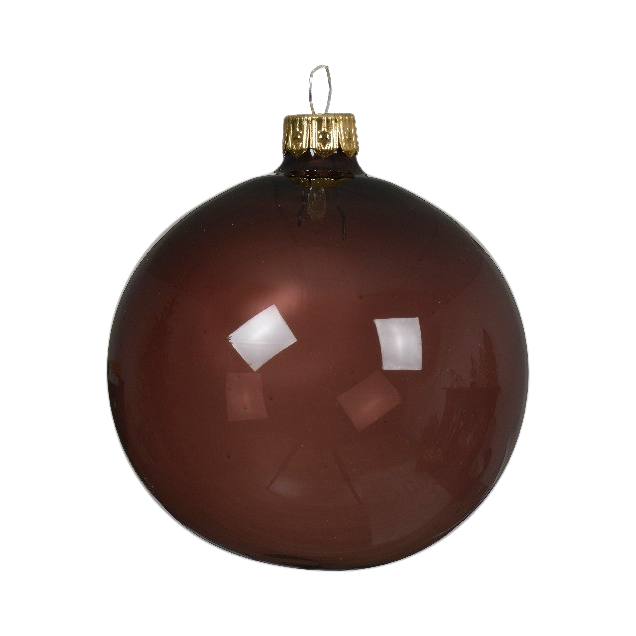 91480 TRANSLUCENT CHRISTMAS BAUBLE