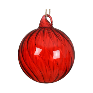 91485 SPIRAL CHRISTMAS BAUBLE