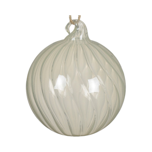 91487 SPIRAL CHRISTMAS BAUBLE