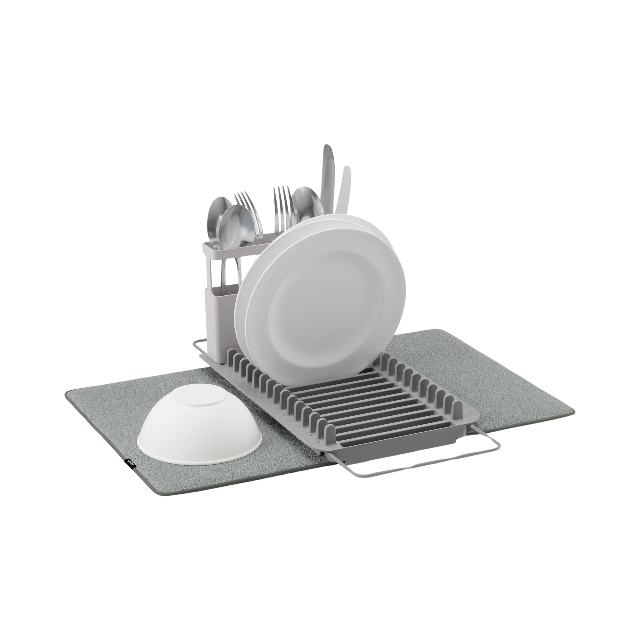 91544 UMBRA UDRY DISH RACK WITH MAT