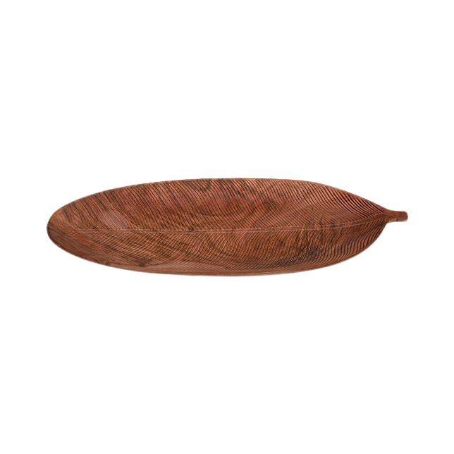 91682 FOGLIA DECORATIVE PLATE W.49,5CM