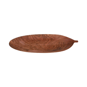 91682 FOGLIA DECORATIVE PLATE W.49,5CM