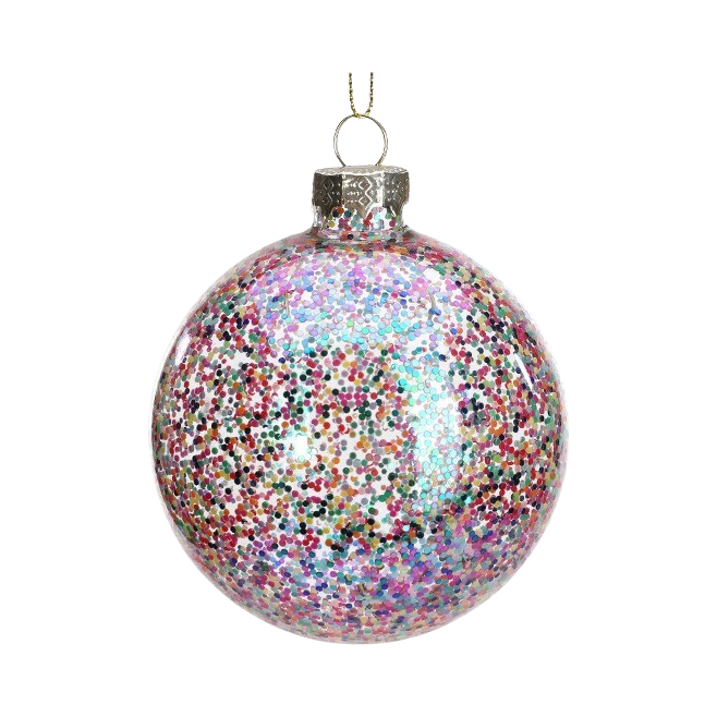 91690 PURPURINE CHRISTMAS BAUBLE