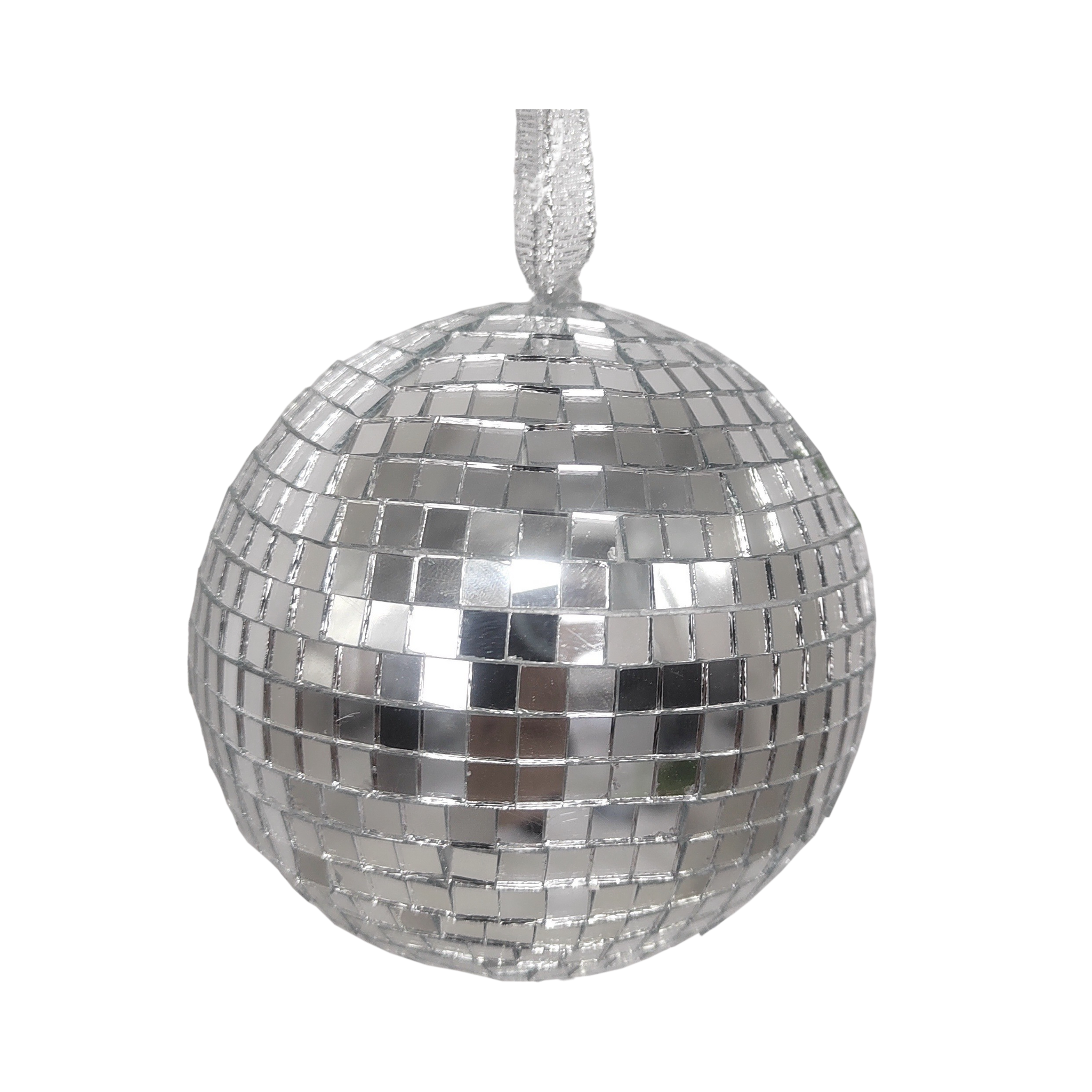 91734 MIRROR BALL CHRISTMAS BAUBLE DIAM.10CM