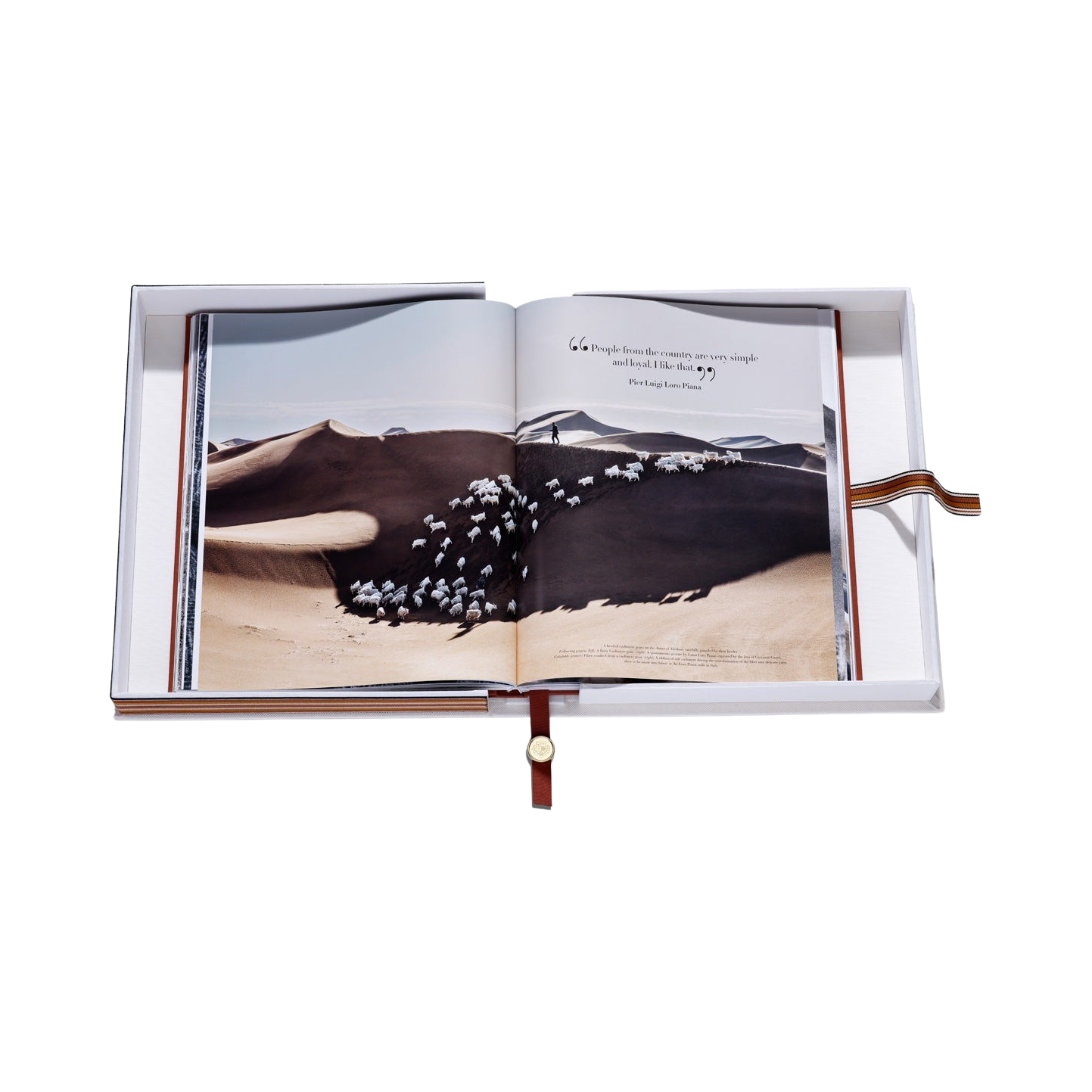 92278 ASSOULINE LORO PIANA MASTER OF FIBRES COFFEE TABLE BOOK