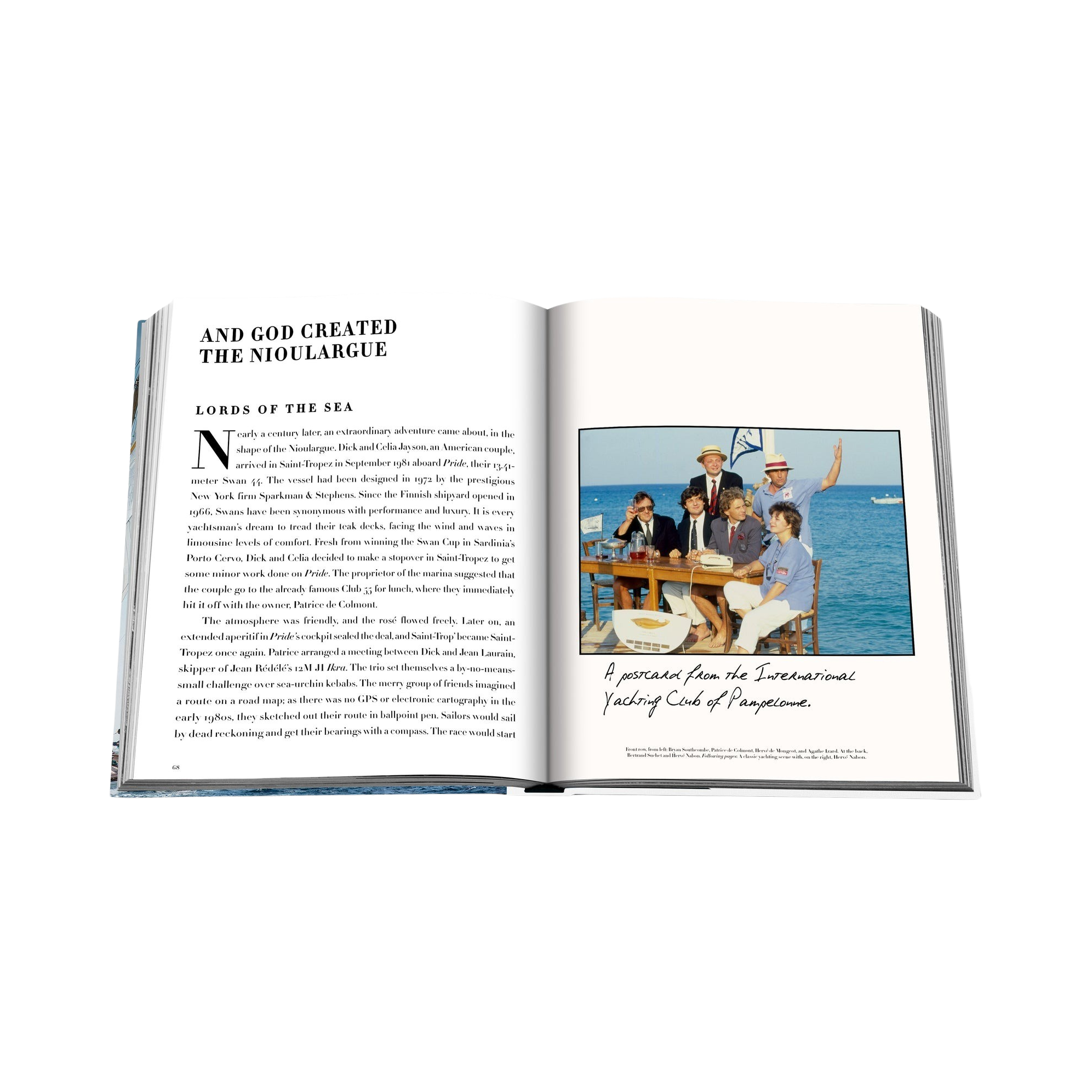 92297 ASSOULINE SAINT-TROPEZ YACHTING COFFEE TABLE BOOK