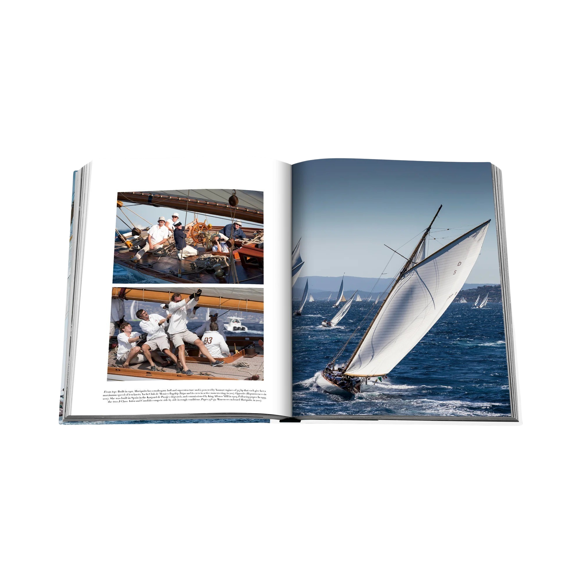 92297 ASSOULINE SAINT-TROPEZ YACHTING COFFEE TABLE BOOK