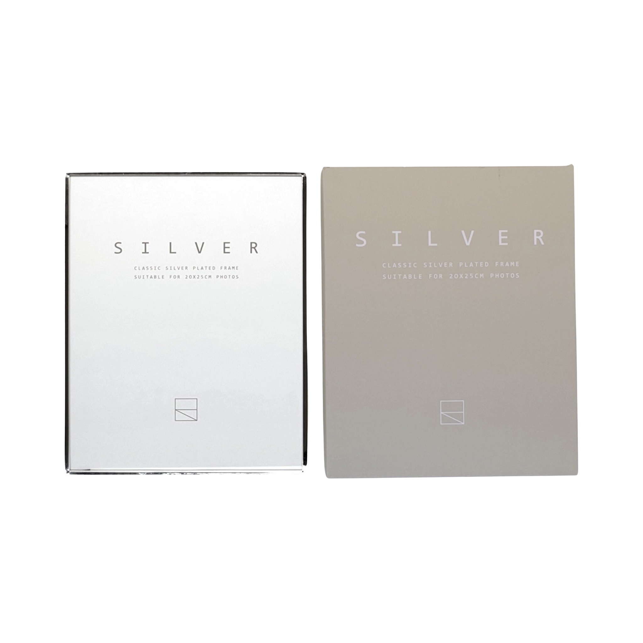 92398 SILVER PHOTO FRAME 20X25CM