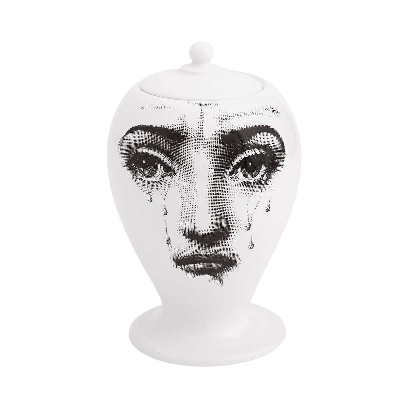 92477 FORNASETTI IL FUMO FA MALE VASE