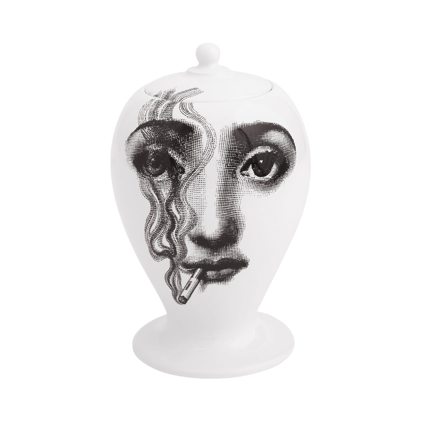 92477 FORNASETTI IL FUMO FA MALE VASE