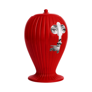 92481 FORNASETTI CHIAVE/SERRATURA RIGATO VASE