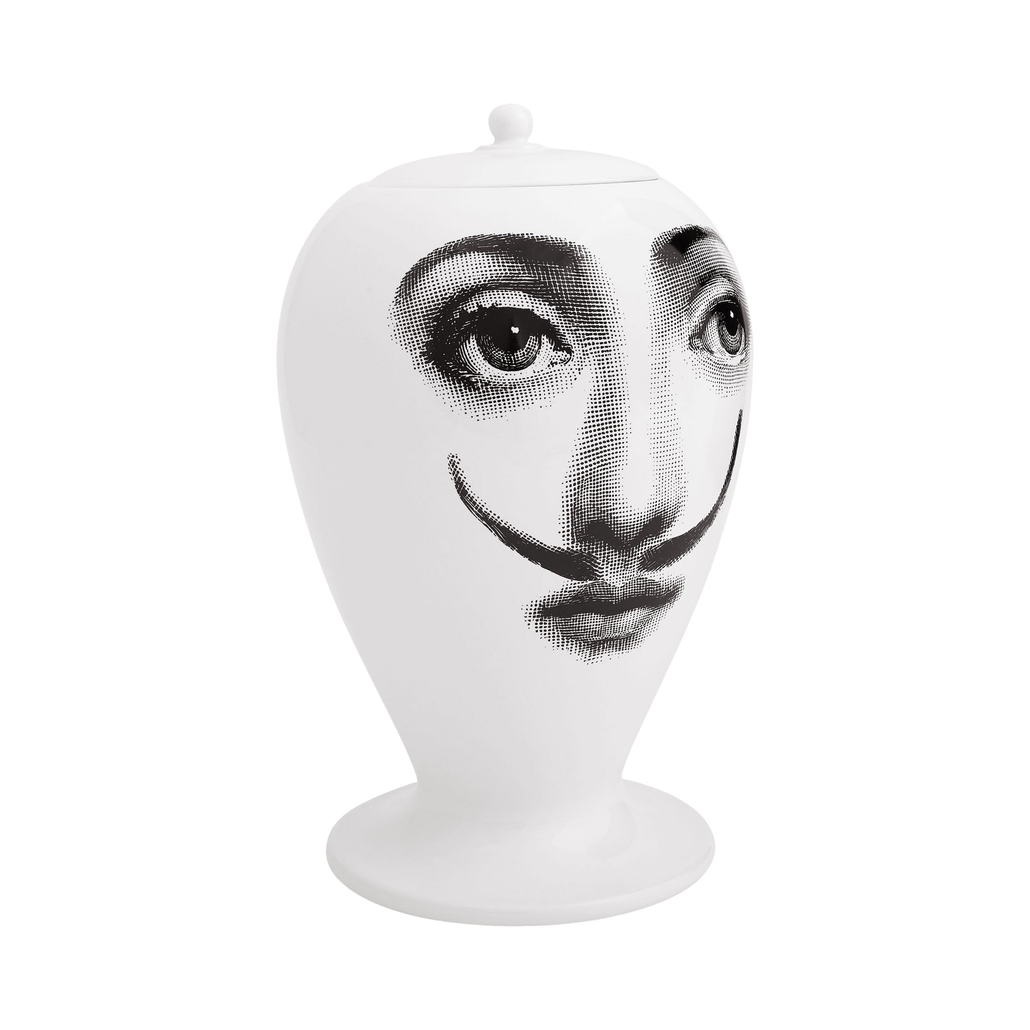 92482 FORNASETTI LA FEMME AUX MOUSTACHES VASE