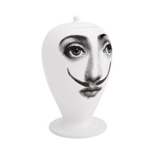 92482 FORNASETTI LA FEMME AUX MOUSTACHES VASE