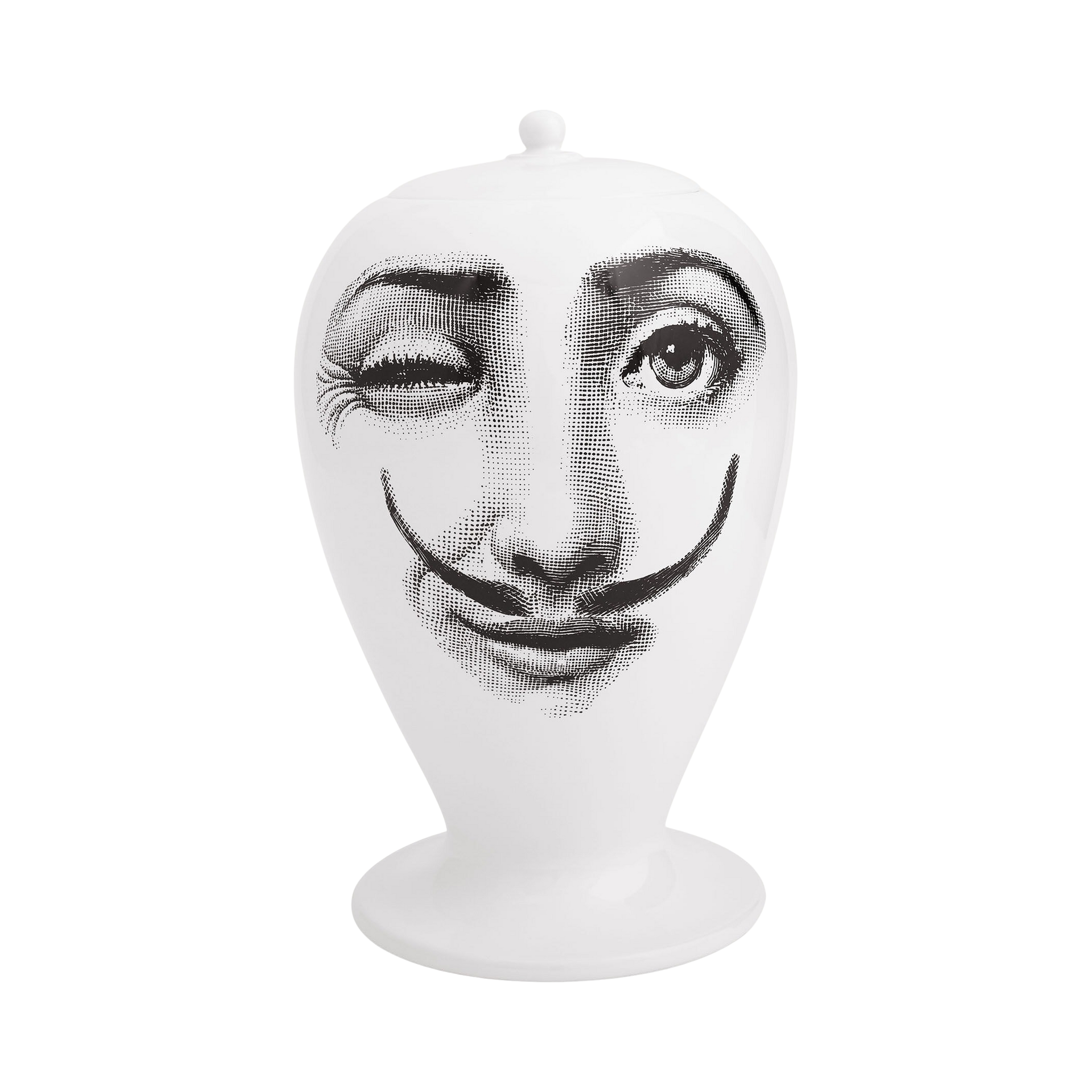 92482 FORNASETTI LA FEMME AUX MOUSTACHES VASE