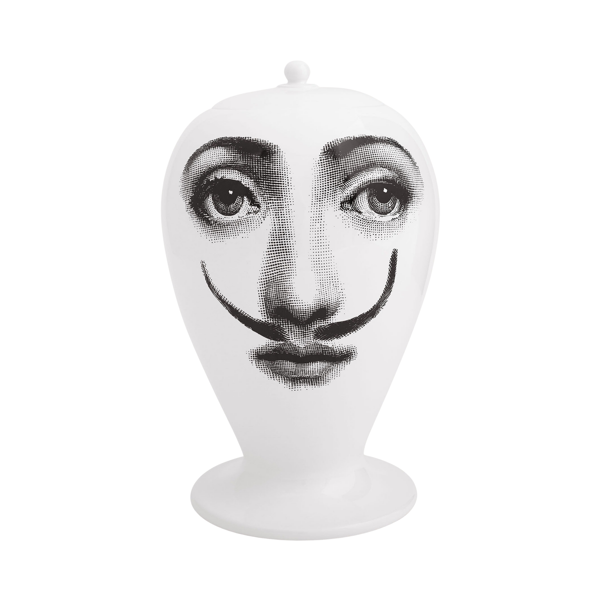 92482 FORNASETTI LA FEMME AUX MOUSTACHES VASE