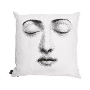 92491 FORNASETTI SILENZIO CUSHION