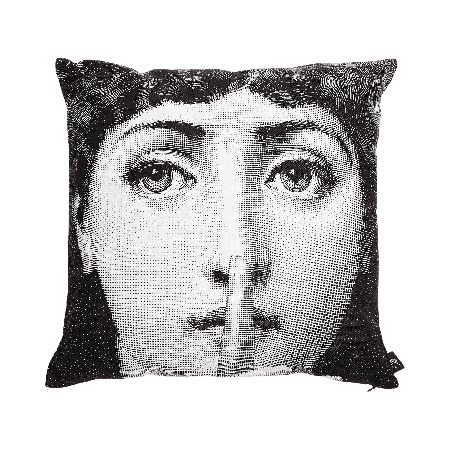 92491 FORNASETTI SILENZIO CUSHION