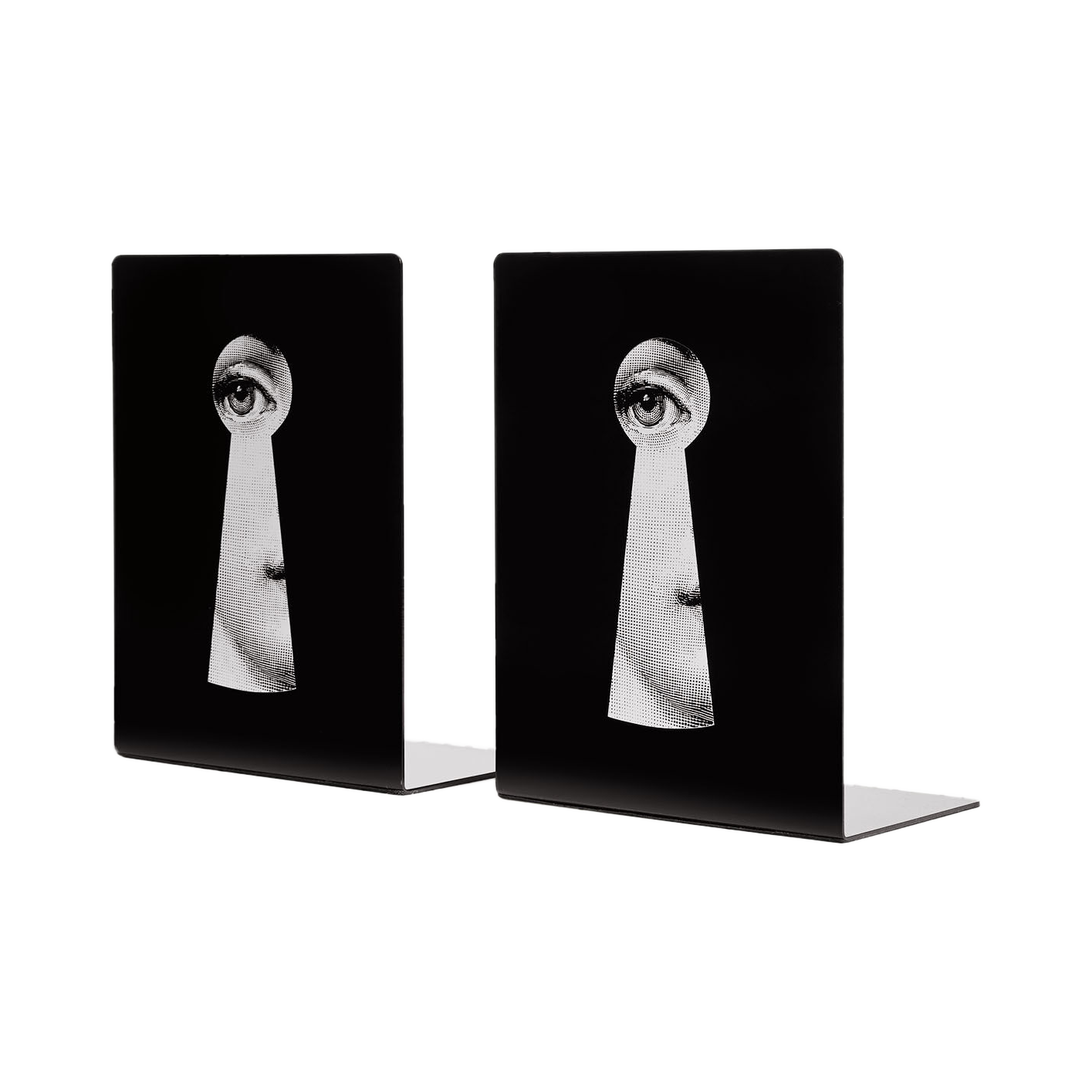 92509 FORNASETTI SERRATURA PAIR OF BOOKENDS