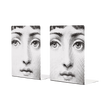 92510 FORNASETTI VISO PAIR OF BOOKENDS