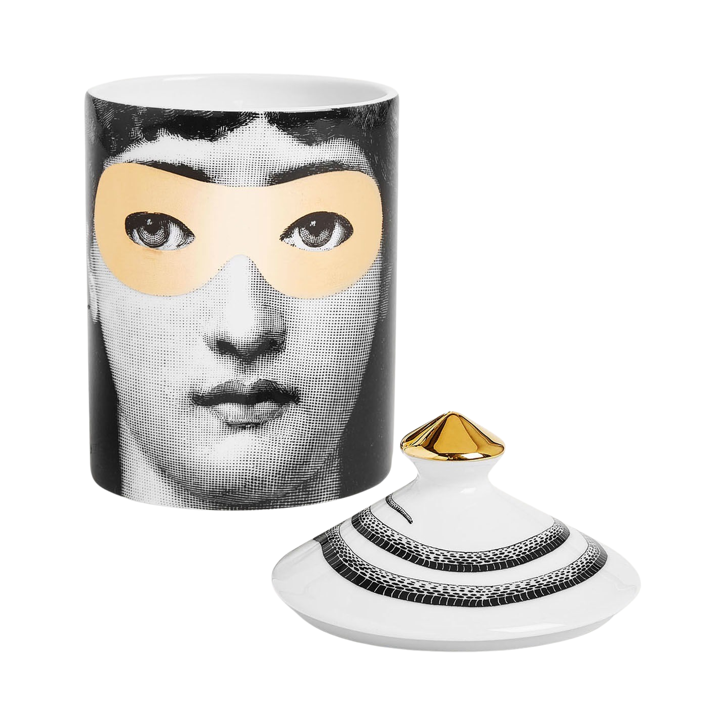 92523 FORNASETTI MASCHERINA CANDLE 310GR