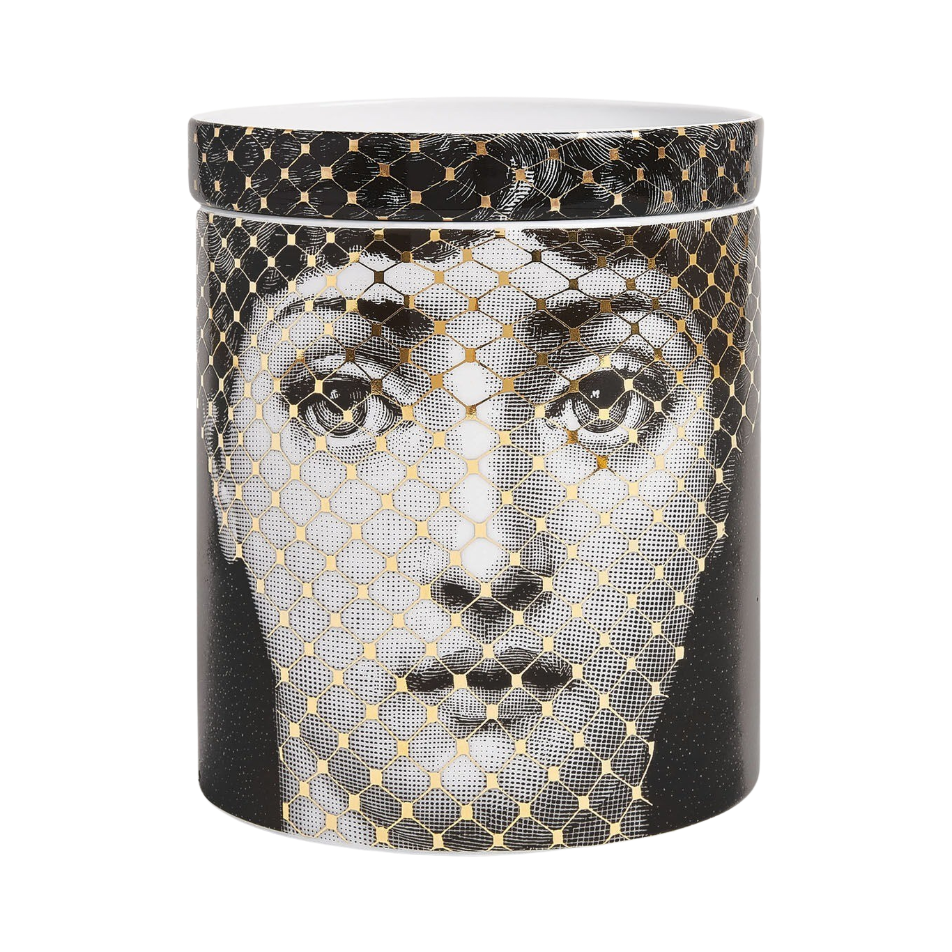 92525 FORNASETTI MASCHERINA CANDLE 1020GR