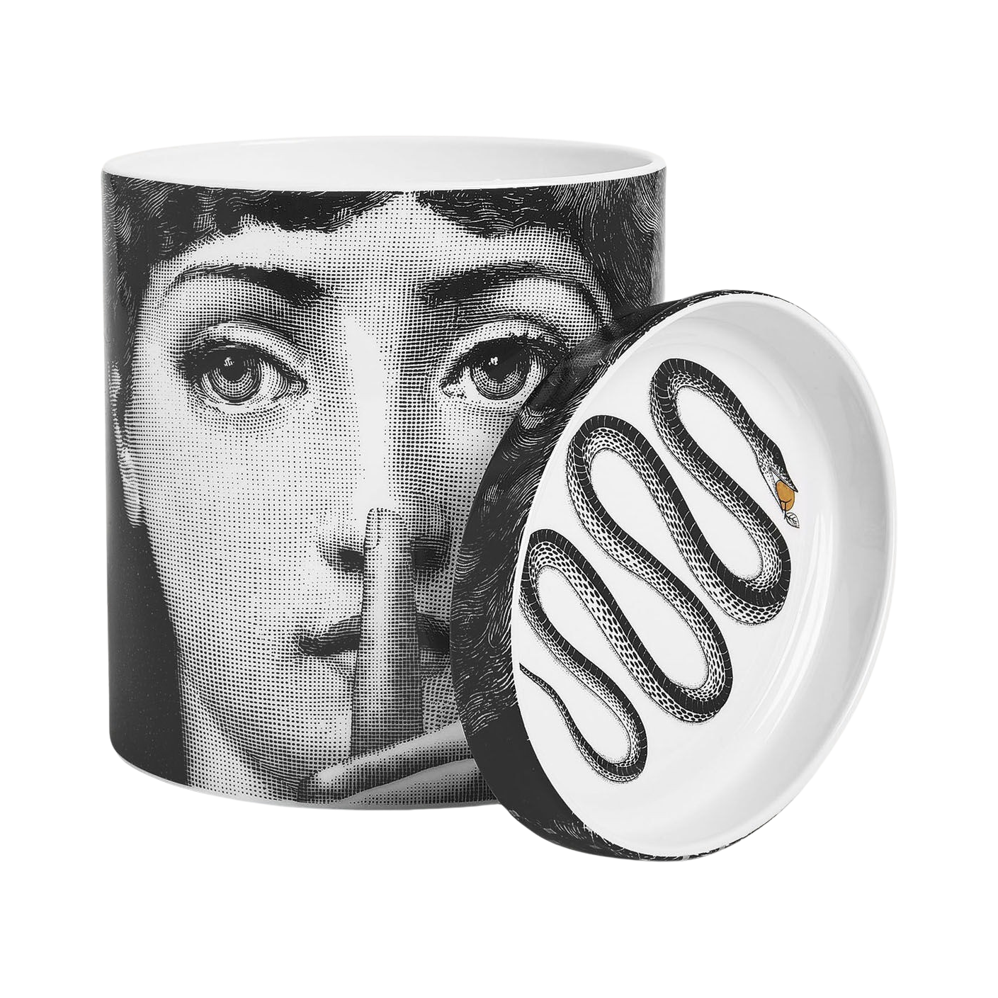 92525 FORNASETTI MASCHERINA CANDLE 1020GR