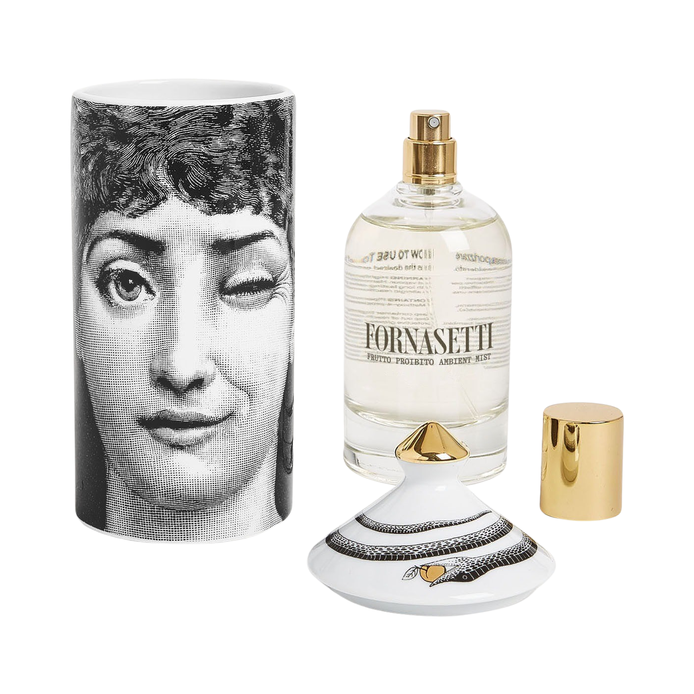 92528 FORNASETTI MASCHERINA SCENTED ROOM SPRAY 100ML