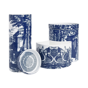 92532 FORNASETTI GIARDINO SETTECENTESCO SET OF THREE SCENTED CANDLES