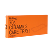 93334 HKLIVING 70S CERAMICS CAKE TRAY