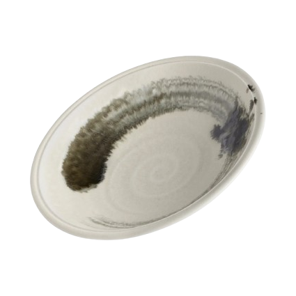 93947 L'OBJET SUMI BRUSH SOUP PLATE